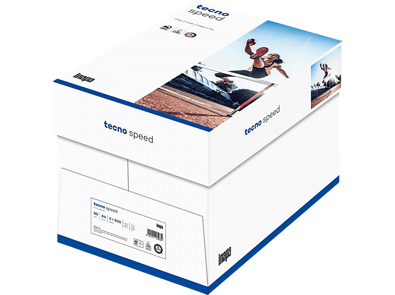 TECNO SPEED 210X297 Kopierpapier A4 2500 Blatt im Karton / 500 per Verpackung von TECNO SPEED
