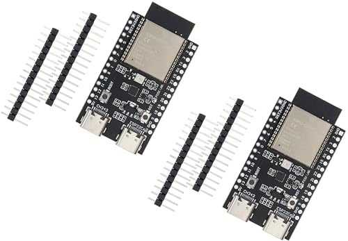 TECNOIOT 2 Stück ESP32-C6 Dual Typ-C Entwicklungsboard N16 16 MB Flash ESP32 WiFi + Bluetooth WiFi6 von TECNOIOT