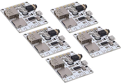 5 stücke A7-004 Bluetooth Audio Stereo Musik Drahtlose Empfänger Bord USB TF Karte von TECNOIOT