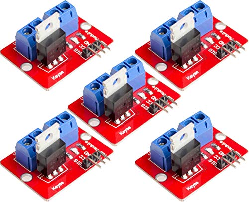 5pcs TOP MOSFET Button IRF520 MOSFET Driver Module for Arduino ARM Raspberry pi von TECNOIOT