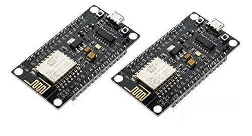 TECNOIOT 2pcs NodeMcu V3 Lua WeMos WiFi Wireless Module CH340 Development Board ESP8266 ESP12E von TECNOIOT