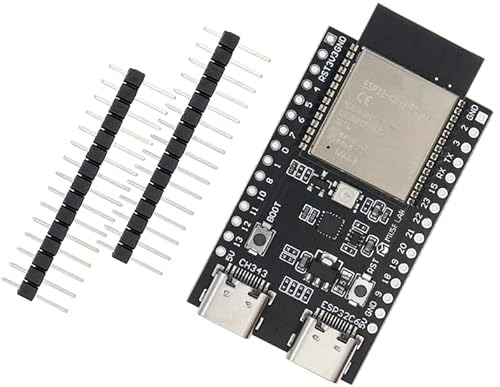 1 x ESP32-C6 Entwicklungsplatine Dual Typ C N16 16 MB Flash ESP32 WiFi + Bluetooth WiFi6 von TECNOULAB