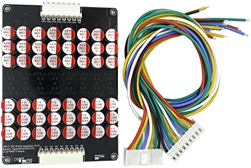 TECNOULAB 1 Stück 16S 5A Li-Ion Lifepo4 LTO Lithium Active Equalizer Balancer Kondensator 12S-16S von TECNOULAB