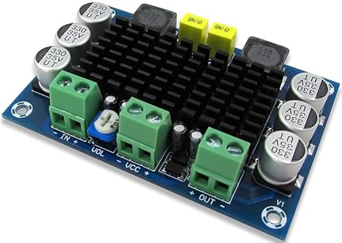 TECNOULAB 1 Stück DC 12 V 24 V 100 W TPA3116DA Einkanal-Digital-Audio-Verstärker TPA3116D2 TECNOULAB 1 Stück DC 12 V 24 V 100 W TPA3116DA Einkanal-Digital-Audio-Verstärker TPA3116D2 von TECNOULAB