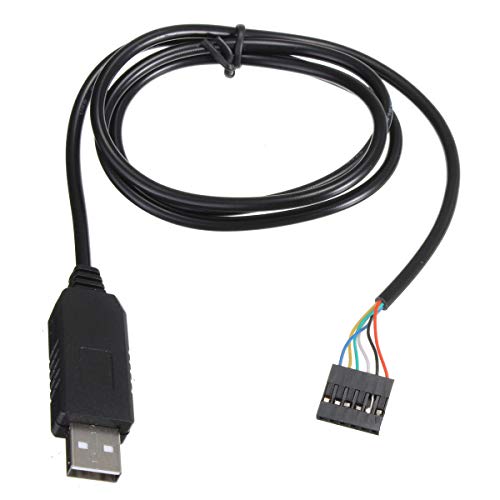 TECNOULAB 1 Stück FTDI FT232RL USB auf seriell 6-poliges Adaptermodul USB auf TTL RS232-Kabel von TECNOULAB