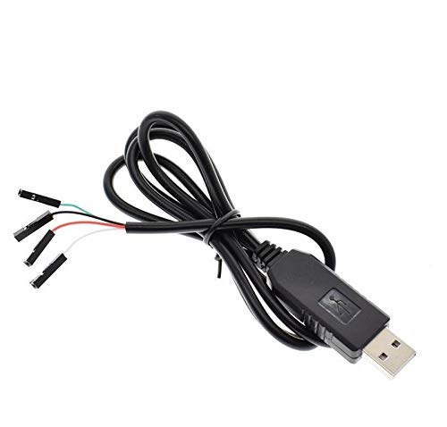 TECNOULAB 1 Stück PL2303 4-poliges USB-Kabelmodul zu UART TTL 4-poliges serielles RS232-Kabel PL2303HX von TECNOULAB