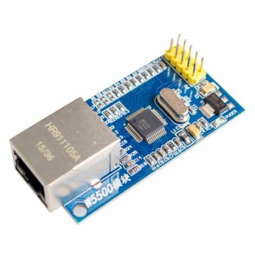 TECNOULAB 1 Stück W5500 TCP/IP 51/STM32 MCU Ethernet-Netzwerkmodul auf W5100 von TECNOULAB