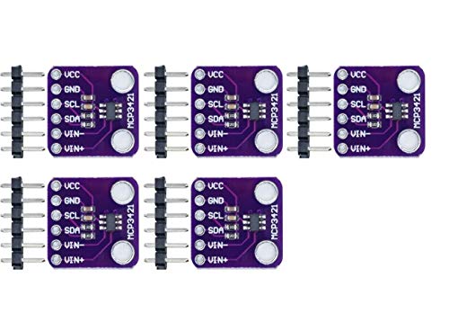 TECNOULAB 5 Stück Delta-Sigma I2C SOT23-6 MCP3421 ADC-Modul für PICkit Serial Analyzer von TECNOULAB