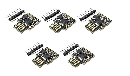 TECNOULAB 5 Stück Digispark ATTINY85 Allgemeines Micro-USB-Entwicklungsboard TECNOULAB 5 Stück Digispark ATTINY85 Allgemeines Micro-USB-Entwicklungsboard von TECNOULAB