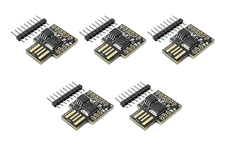 TECNOULAB 5 Stück Digispark ATTINY85 Allgemeines Micro-USB-Entwicklungsboard von TECNOULAB