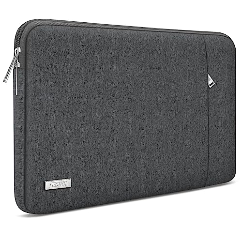 TECOOL 13,3 Zoll Laptop Tasche Hülle für 13 MacBook Pro Air M3 M2 M1 2024 2022-2012,14 MacBook Pro M3 M2 M1 2023-2021,13,3 Acer Dell Samsung Surface Laptop Tasche Stoßfeste Schutzhülle,Space Grau von TECOOL