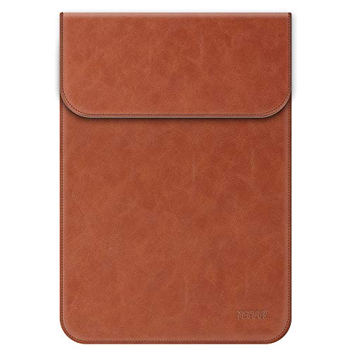 TECOOL 13-13.3 Zoll Laptop Hülle Leder, MacBook Tasche 13.3 Zoll für 2012-2020 2024 MacBook Air/Pro 13 M1 M2 M3,2023 2021 MacBook Pro 14 M3 M2 M1, Surface Laptop, 13" ASUS/HP etc Schutzhülle - Braun TECOOL 13-13.3 Zoll Laptop Hülle Leder, MacBook Tasche 13.3 Zoll für 2012-2020 2024 MacBook Air/Pro 13 M1 M2 M3,2023 2021 MacBook Pro 14 M3 M2 M1, Surface Laptop, 13" ASUS/HP etc Schutzhülle - Braun von TECOOL
