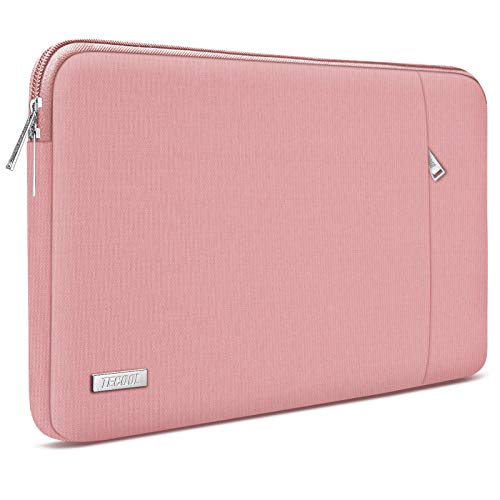 TECOOL 14 Zoll Laptoptasche Hülle Kompatibel mit 14” Lenovo HP Acer Dell Chromebook, MacBook Air 15 M3/A3114 M2/A2941 2024-2023 Wasserdicht Laptop Tasche Schutzhülle Laptop Sleeve, Rosa von TECOOL