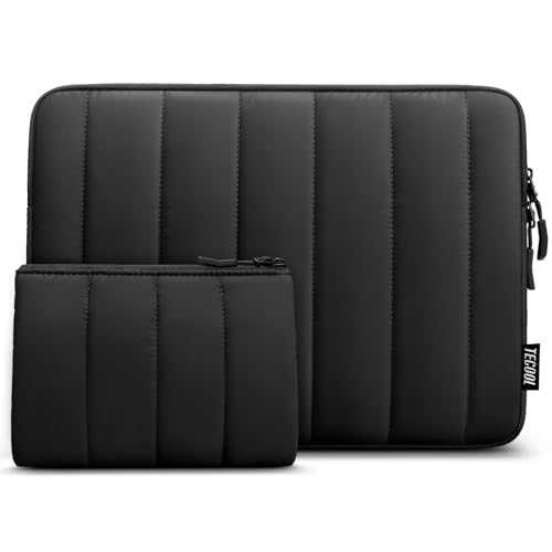 TECOOL 13.3 Zoll Laptop Tasche Hülle für MacBook Air 13 13.6 M4 M3 M2 2025 2024-2010,MacBook Pro 13/14 M4 M3 M2 M1 2024 2022-2012,Puffy 13.3" Acer Dell Lenovo HP Spritzfeste Laptop Tasche,Schwarz TECOOL 13.3 Zoll Laptop Tasche Hülle für MacBook Air 13 13.6 M4 M3 M2 2025 2024-2010,MacBook Pro 13/14 M4 M3 M2 M1 2024 2022-2012,Puffy 13.3" Acer Dell Lenovo HP Spritzfeste Laptop Tasche,Schwarz von TECOOL
