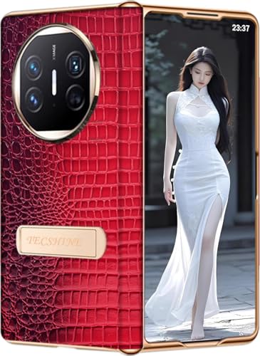 Scharnier Hüllen für Huawei Mate X5 Lederholster für Huawei Mate X 5 Faltdisplay Handyhülle. Einteilige Handy Case aus Leder Scharnier Hüllen für Huawei Mate X5 Lederholster für Huawei Mate X 5 Faltdisplay Handyhülle. Einteilige Handy Case aus Leder von TECSHINE