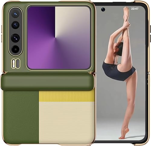 TECSHINE Ledertasche für Huawei Pura X. Tragbare Bruchsichere Telefon Fall für Pura X Hülle/Handyhülle/Handy-case/Tacshe von TECSHINE