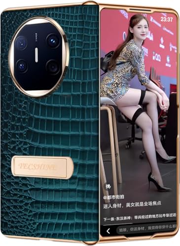 TECSHINE Scharnier Hüllen für Huawei Mate X6. Lederholster für Mate X 6 Faltdisplay Handyhülle. Einteilige Handy Case aus Leder TECSHINE Scharnier Hüllen für Huawei Mate X6. Lederholster für Mate X 6 Faltdisplay Handyhülle. Einteilige Handy Case aus Leder von TECSHINE
