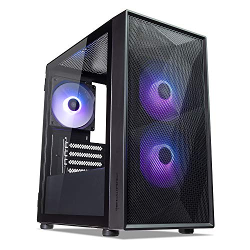 TECWARE Forge M2 SCHWARZ MATX MESH RGB KOMPAKTER Gaming-Tower von TECWARE