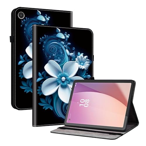 TEDTIKJT Hülle für Lenovo Tab M8 4th Gen 8" 2023 Flip Schutzhülle PU Leder mit Standfunktion mit 2-Kartenschlitz Schutzhülle für Lenovo Tab M8 4th Gen Hülle,Orchidee TEDTIKJT Hülle für Lenovo Tab M8 4th Gen 8" 2023 Flip Schutzhülle PU Leder mit Standfunktion mit 2-Kartenschlitz Schutzhülle für Lenovo Tab M8 4th Gen Hülle,Orchidee von TEDTIKJT