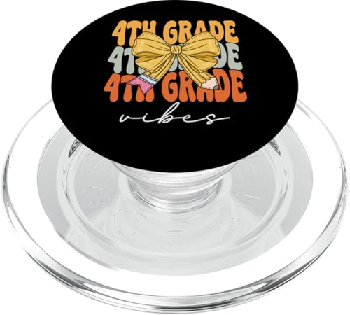 4TH GRADE VIBES GROOVY COQUETTE BOW SÜSS ZURÜCK ZUR SCHULE PopSockets PopGrip für MagSafe 4TH GRADE VIBES GROOVY COQUETTE BOW SÜSS ZURÜCK ZUR SCHULE PopSockets PopGrip für MagSafe von TEEAX
