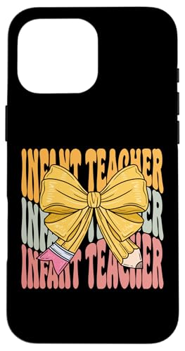 Niedliche Schleife für Lehrer mit grooviger Kokette Hülle für iPhone 16 Pro Max Niedliche Schleife für Lehrer mit grooviger Kokette Hülle für iPhone 16 Pro Max von TEEAX