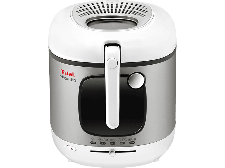 TEFAL FR4800 Mega XXL Fritteuse 2100 Watt Weiß/Schwarz/Silber TEFAL FR4800 Mega XXL Fritteuse 2100 Watt Weiß/Schwarz/Silber von TEFAL