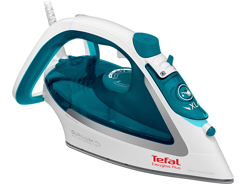 TEFAL FV5718 Easygliss Dampfbügeleisen (2500 Watt, Durilium AirGlide Autoclean) von TEFAL