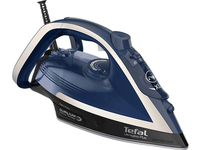 TEFAL FV6846 Ultragliss Plus Dampfbügeleisen (2800 Watt, Durilium Airglide Bügelsohle) von TEFAL