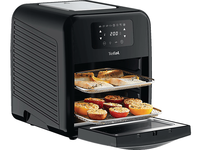TEFAL FW5018 Easy Fry Oven & Grill Heißluftfritteusen-Ofen 2000 Watt Schwarz TEFAL FW5018 Easy Fry Oven & Grill Heißluftfritteusen-Ofen 2000 Watt Schwarz von TEFAL