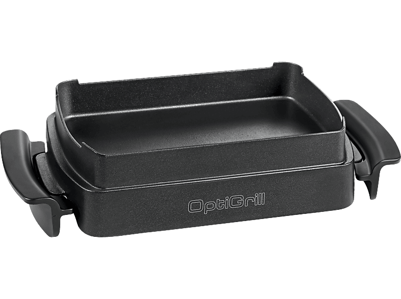 TEFAL XA 7258 OptiGrill Snack&Bake Backschale Edelstahl/Schwarz von TEFAL