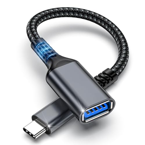 TEFLOTY USB C auf USB Adapter, OTG Typ C auf USB 3.0 Adapter, Kompatibel mit iPhone 15 Pro/Max, iPad Pro 2022, MacBook Pro/Air, Samsung Galaxy S23/S22/S21, Huawei TEFLOTY USB C auf USB Adapter, OTG Typ C auf USB 3.0 Adapter, Kompatibel mit iPhone 15 Pro/Max, iPad Pro 2022, MacBook Pro/Air, Samsung Galaxy S23/S22/S21, Huawei von TEFLOTY