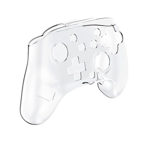 Controller Crystal Case for Switch 2nd Gen PRO, NS2 PRO Transparent Protective Cover - Durable PC Hard Shell, Shockproof & Scratch-resistant, Clear & Snug Fit von TEHAOUU