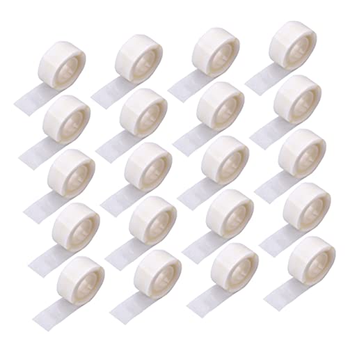TEHAUX 1 Satz Ballonabgabe 2 -seitiges Klebeband Ballonstreifen Klebeband Doppelseitig Double Sided Tape Doppelseitige Klebepunkte Tragbares Spenderband Emulsion Transparent 20 Rollen von TEHAUX