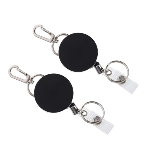 TEHAUX 1 Satz Einfach Zu Ziehender Schlüsselanhänger Einziehbarer Schlüsselanhänger Ausziehbarer Schlüsselanhänger Keychain Inhaber Abzeichenhalter Ausweishalter Abs Black 2 Stück TEHAUX 1 Satz Einfach Zu Ziehender Schlüsselanhänger Einziehbarer Schlüsselanhänger Ausziehbarer Schlüsselanhänger Keychain Inhaber Abzeichenhalter Ausweishalter Abs Black 2 Stück von TEHAUX