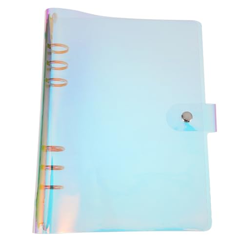 TEHAUX 1 Stück Binderbuch flexible buchumschläge Blatt-Notizbuch Einband für Loseblatthefter Notizbuch mit losen Blättern Buchschutz Buchcover Notepad Cover Notizblock-Hülle aus PVC von TEHAUX
