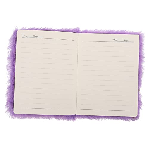 TEHAUX 1 Stück Plüsch-Notizbuch schreiben zeichnen notizblock notizbuch zeitschrift tagebücher für notizbuch sketchbook niedliche Notizbuchästhetik Zeitschriftenhefte Papier von TEHAUX