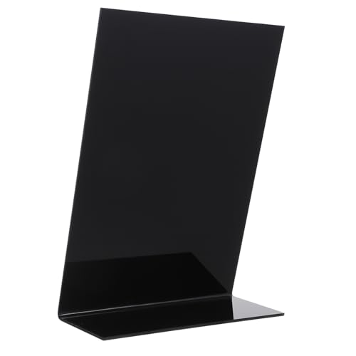 TEHAUX 1 Stück Tafelverzierung acrylplatte message scoreboard schwartenbrett malboard schwarzer Ständer Kreide Memo-Schreibtafel Schwarzes Wohnkultur Acryltafel Memo Blackboard TEHAUX 1 Stück Tafelverzierung acrylplatte message scoreboard schwartenbrett malboard schwarzer Ständer Kreide Memo-Schreibtafel Schwarzes Wohnkultur Acryltafel Memo Blackboard von TEHAUX
