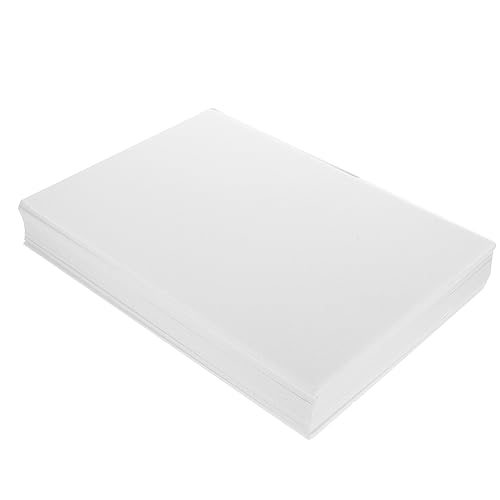 TEHAUX 10 Blatt Bastelbedarf Mini Geschirrtrocknungsregal Polystyrol Geschirrkorb mit Abtropfschale gießen bastelzeug handwerkskunst art o foam sheet Bastelschäume DIY zubehör Schaum Weiß von TEHAUX
