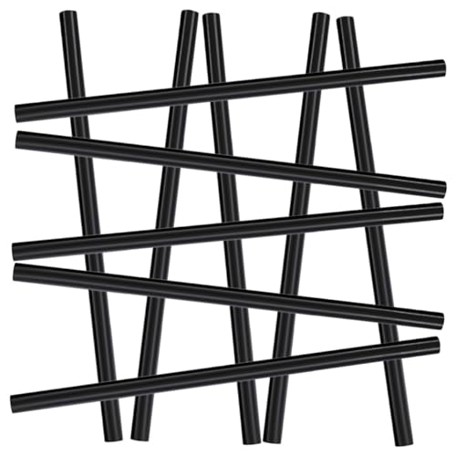 TEHAUX 10 Stück Mehrzweckstift Schreiben Malmarkierungsstift Kunst Zeichnung Zeichenstift besonderer kugelschreiber besonderer stift drawing pen Schreibmarker Stift für Glas Holz Black von TEHAUX