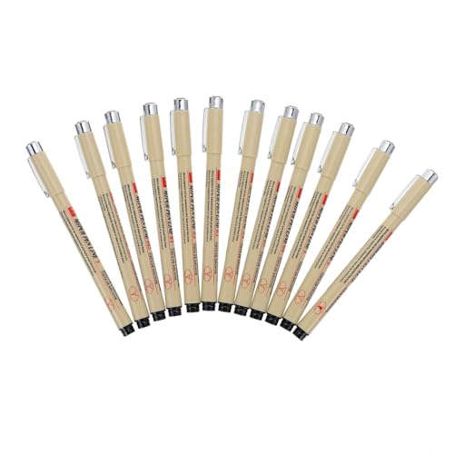 TEHAUX 12 Stück Wasserdichter Hakenstift Tragbare Zeichenstifte Tragbare Farbstifte Tragbare Stifte Professionelle Kunststifte Farbversorgung Multifunktionsmalstifte Malen Zubehör Plastik TEHAUX 12 Stück Wasserdichter Hakenstift Tragbare Zeichenstifte Tragbare Farbstifte Tragbare Stifte Professionelle Kunststifte Farbversorgung Multifunktionsmalstifte Malen Zubehör Plastik von TEHAUX