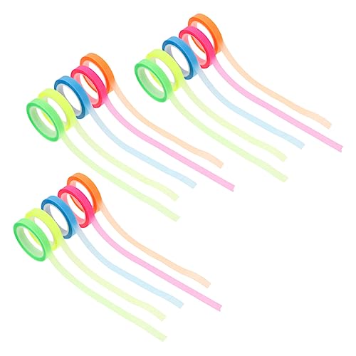 TEHAUX 15 Rollen Wasserdichtes klebriges Klebeband bookmarks lesezeichen Farbige Markierungsbänder dünnes schwarzes Band bunt Haushaltsklebefahnen Multifunktions-Klebefahnen das Haustier TEHAUX 15 Rollen Wasserdichtes klebriges Klebeband bookmarks lesezeichen Farbige Markierungsbänder dünnes schwarzes Band bunt Haushaltsklebefahnen Multifunktions-Klebefahnen das Haustier von TEHAUX