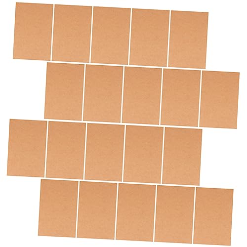TEHAUX 150 Stück DIY-Grußkarte Karten Du Poster Papier Mailer Kartonpapier leere Kraftpapierkarte Bastelpapierkarte Papier leere Nachrichtenkarte Light Brown TEHAUX 150 Stück DIY-Grußkarte Karten Du Poster Papier Mailer Kartonpapier leere Kraftpapierkarte Bastelpapierkarte Papier leere Nachrichtenkarte Light Brown von TEHAUX