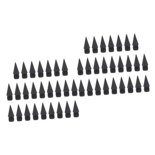 TEHAUX 2 Sätze Ersatzstiftspitze Bleistift Schreiben Pencils Unendliche Bleistiftspitzen Ersatztipps Für Den Forever-bleistift Unendlich Viele Bleistiftspitzen Black 25 Stücke * 2 von TEHAUX