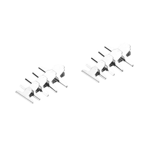 TEHAUX 2 Sätze Multifunktionsordner Büroartikel Bürobedarf Office Supplies Stule Büroklammern Papier Büroklammern Groß Papierklammern Testen Mini-rechnungsclips Metall Silver 5 Stücke * 2 TEHAUX 2 Sätze Multifunktionsordner Büroartikel Bürobedarf Office Supplies Stule Büroklammern Papier Büroklammern Groß Papierklammern Testen Mini-rechnungsclips Metall Silver 5 Stücke * 2 von TEHAUX