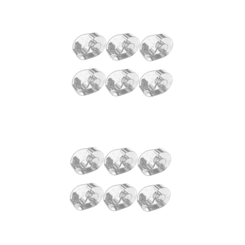 TEHAUX 2 Sätze Wimpernbandschneider Spender Durchsichtiges Klebeband Cutter Brow Tool Spitzmaschine Hasrschneide Maschiene Teiler Für Wimpernband Bequemer Acryl 6 Stück * 2 von TEHAUX