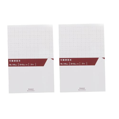 TEHAUX 2 Stück Abziehbare Korrekturaufkleber Selbstklebendes Korrekturband Korrekturband-nachfüllung Korrekturzubehör Entfernbarer Korrekturaufkleber Schreibkorrekturaufkleber Papier Rosa von TEHAUX