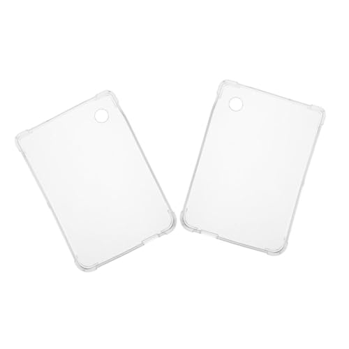 TEHAUX 2 Stück Durchsichtige E-Reader-hüllen, Transparente E-Reader-abdeckungen Aus Silikon, 6-Zoll-e-Reader-schutzhülle, Kompatibel Mit Kobo Clara 2e von TEHAUX