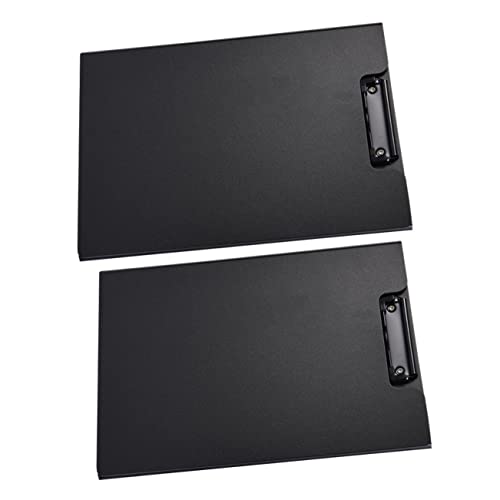 TEHAUX 2 Stück Zwischenablage Ordner Dateiordner Büro Schreiben Datei-Zwischenablagen Planke schreibtafel buchstabentafel Dokument-Klemmbretter Dokumenten-Klemmbretter Papier Black TEHAUX 2 Stück Zwischenablage Ordner Dateiordner Büro Schreiben Datei-Zwischenablagen Planke schreibtafel buchstabentafel Dokument-Klemmbretter Dokumenten-Klemmbretter Papier Black von TEHAUX