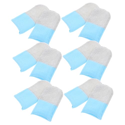 TEHAUX 20 Stück Spiel Gamer-fingerhandschuhe Spielfingerhandschuhe Fingerhandschuhe Für Gaming Gamer-fingerabdeckungen Gaming-handschuhe Für Controller Silberne Faser von TEHAUX