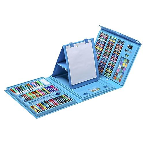 TEHAUX 208 Stück Neonfarbene Stifte schreibkladde buntstifte für pastel pens scrabook skizzieren Wasserfarbenstifte wachsstift Zeichenstifte tiarys wachspen Gelstifte zum Ausmalen von TEHAUX